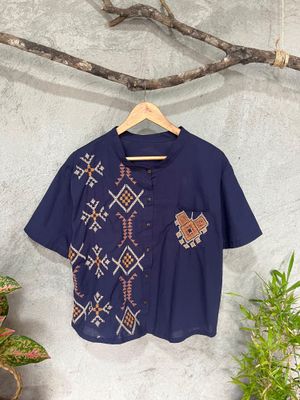 Blouse_40. TBOLI HAND-EMBROIDERED BLOUSE