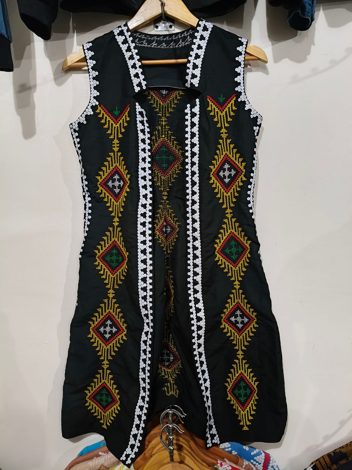 Abaya_10. T'BOLI  HAND- EMBROIDERED ABAYA