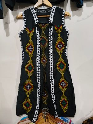Abaya_10. T'BOLI  HAND- EMBROIDERED ABAYA