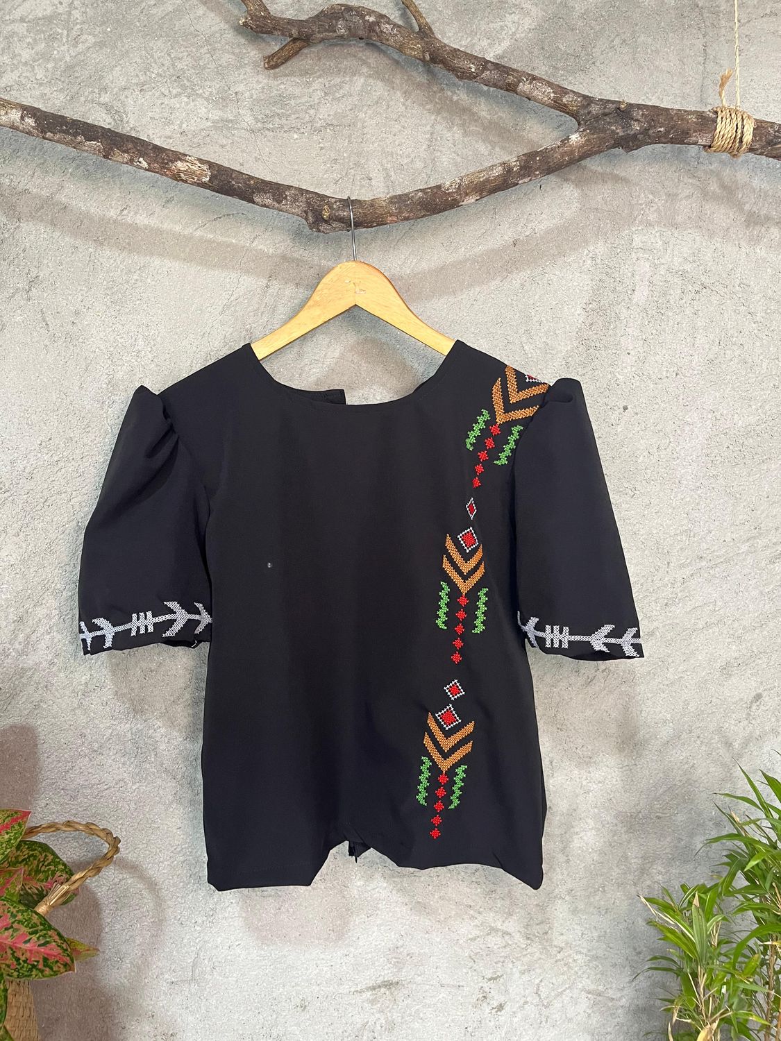Blouse_42. TBOLI HAND-EMBROIDERED BLOUSE