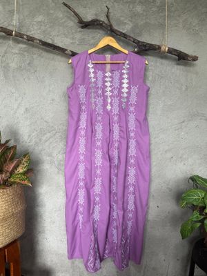 Dress_08. T'BOLI HAND0EMBROIDERED AND HAND-BEADED DRESS