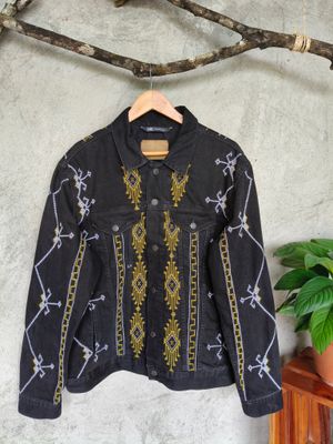 Jacket_22. T'BOLI EMBROIDEREDDENIM JACKET