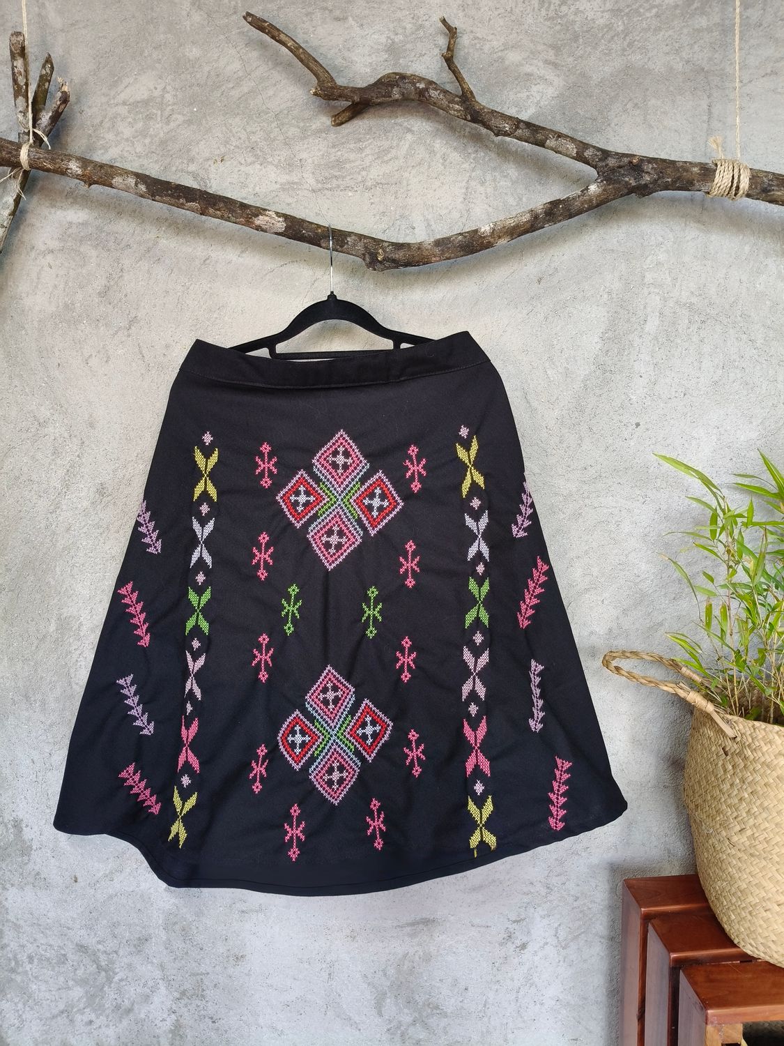 Skirt_44. TBOLI HAND-EMBROIDERED SKIRT