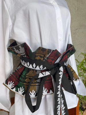 Belt_01. INAUL BEADED BELT