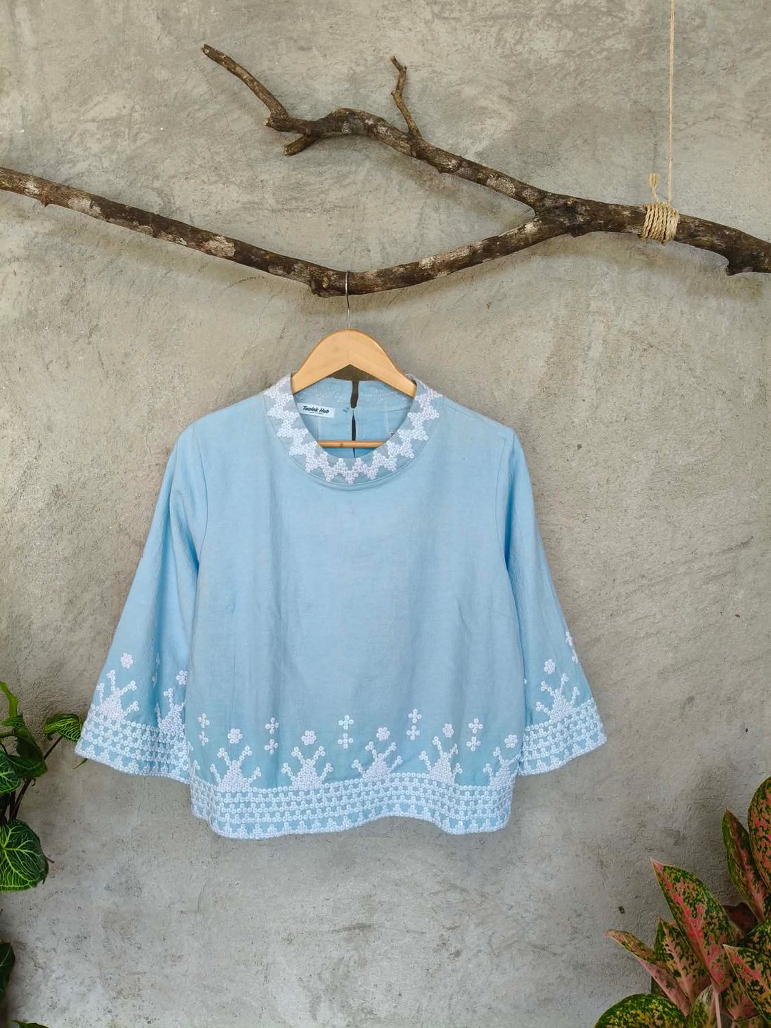 Blouse_44. TBOLI HAND-BEADED BLOUSE