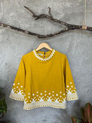 Blouse_44. TBOLI HAND-BEADED BLOUSE