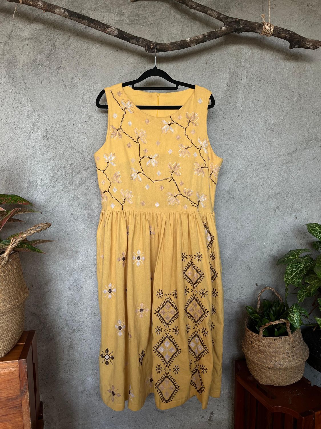 Dress_09. T'BOLI HAND-EMBROIDERED DRESS