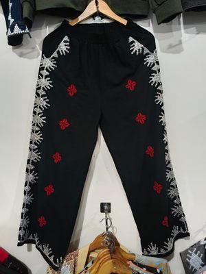 Pants_07. TBOLI EMBROIDERED AND HAND-BEADED PANTS