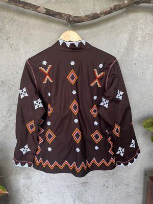 Blazer_31. T'BOLI HAND- EMBROIDERED BLAZER