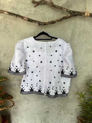 Filipiniana_03.  TBOLI HAND- BEADED FILIPINIANA TOP