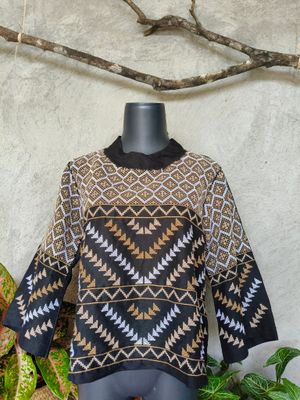 Blouse_60. T'BOLI HAND-EMBROIDERED