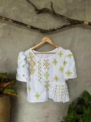 Blouse_52. TBOLI HAND-EMBROIDERED BLOUSE