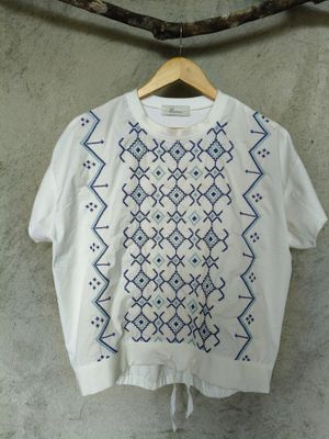 Blouse_61. T'BOLI HAND-EMBROIDERED