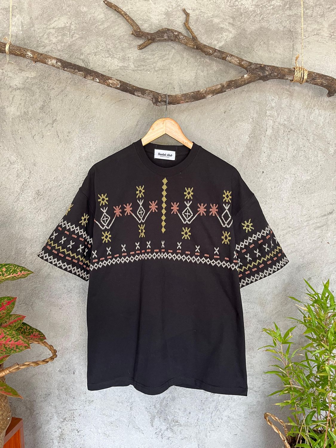 T-shirt_04. T'BOLI HAND- EMBROIDERED