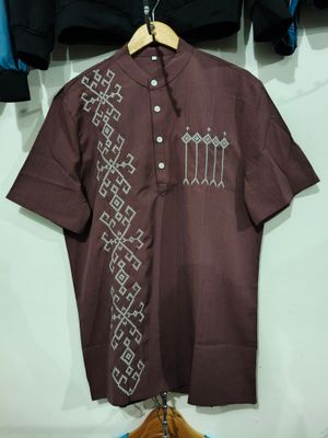 Polo_03. T'BOLI HAND- EMBROIDERED