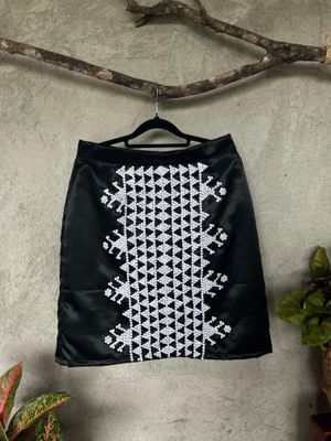Skirt_49. T'BOLI HAND-BEADED SKIRT