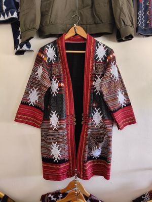 Abaya_13. T'BOLI  HAND-BEADED ASEAN ABAYA