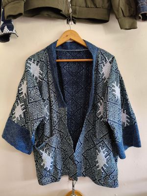 Blazer_36. T'BOLI HAND- BEADED BLAZER