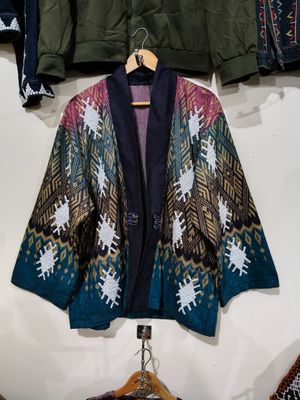 Blazer_37. T'BOLI HAND-BEADED BLAZER