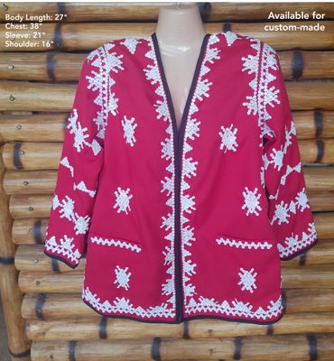 Blazer_42. T'BOLI HAND-BEADED Blazer