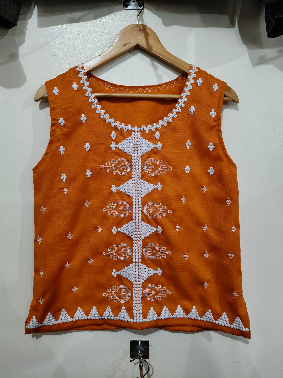 Blouse_74. T'BOLI HAND-BEADED BLOUSE
