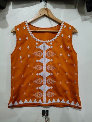 Blouse_74. T'BOLI HAND-BEADED BLOUSE