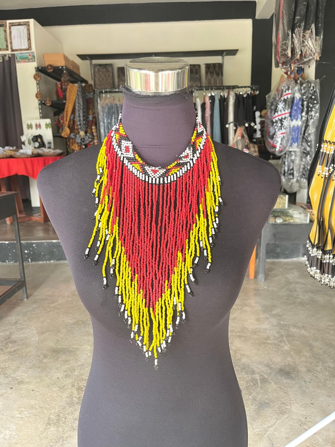 Choker_07. WATERFALL. T'boli Handmade