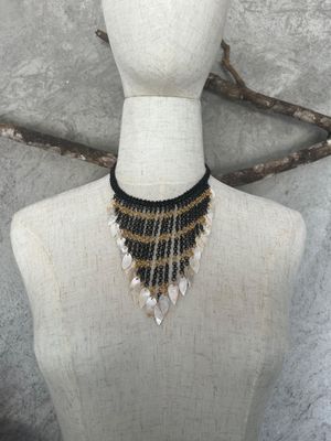 Choker_08. WATERFALL. T'boli Handmade