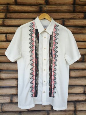 Barong_02. T'BOLI HAND-EMBROIDERED BARONG ACCENTUATED WITH TNALAK