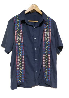 Polo_30. TBOLI HAND- EMBROIDERED POLO
