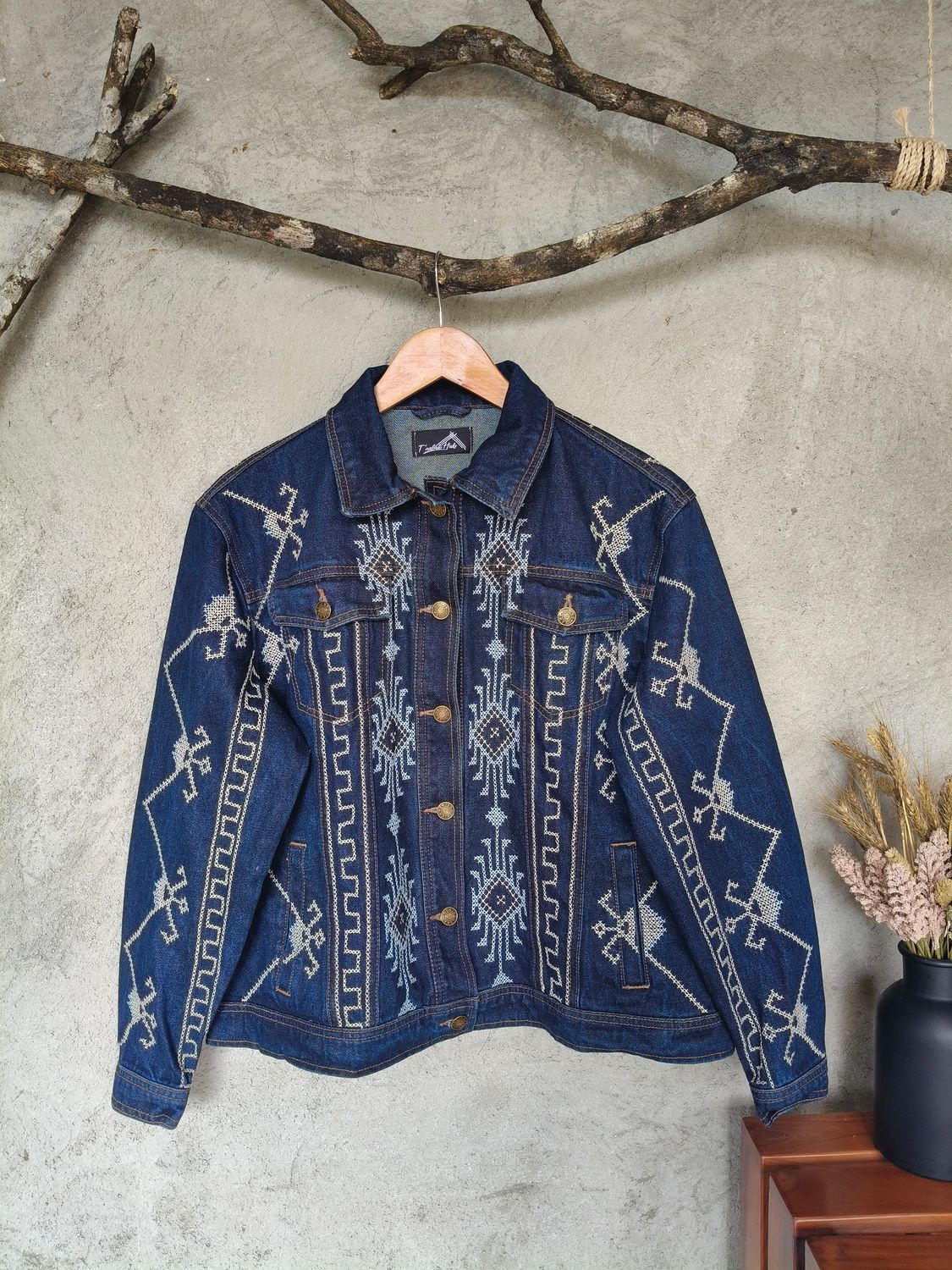 Jacket_27. T'BOLI HAND-EMBROIDERED JACKET