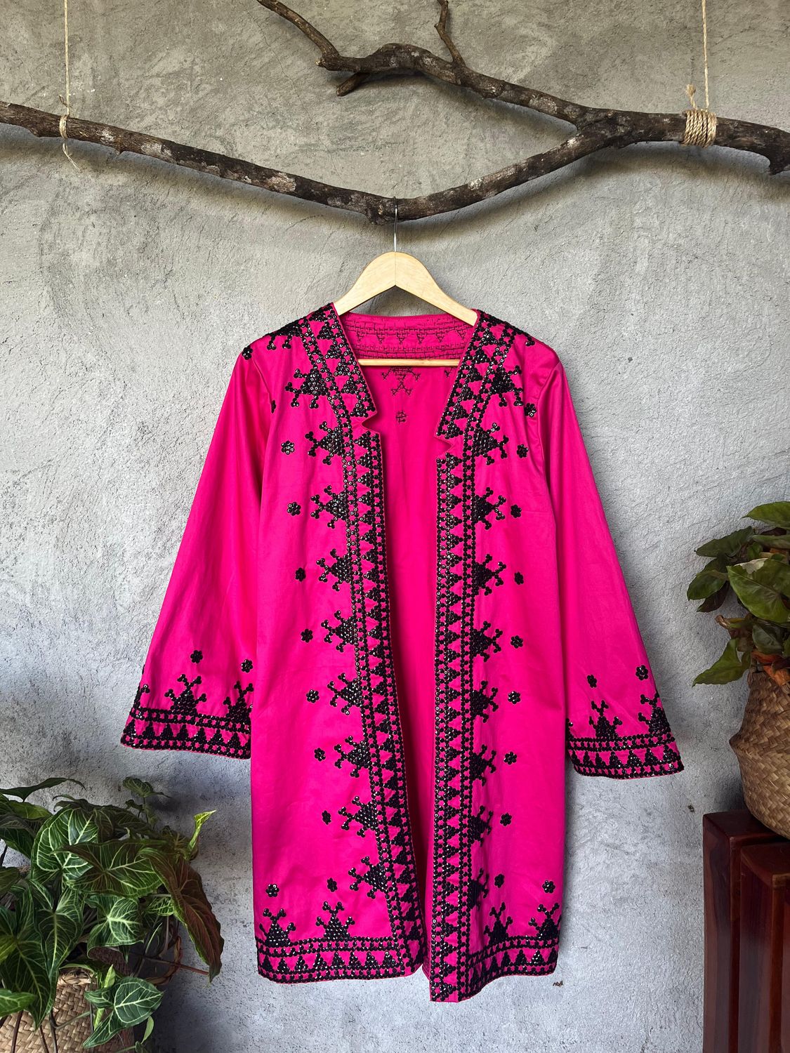 Abaya_15. T'BOLI HAND-BEADED ABAYA