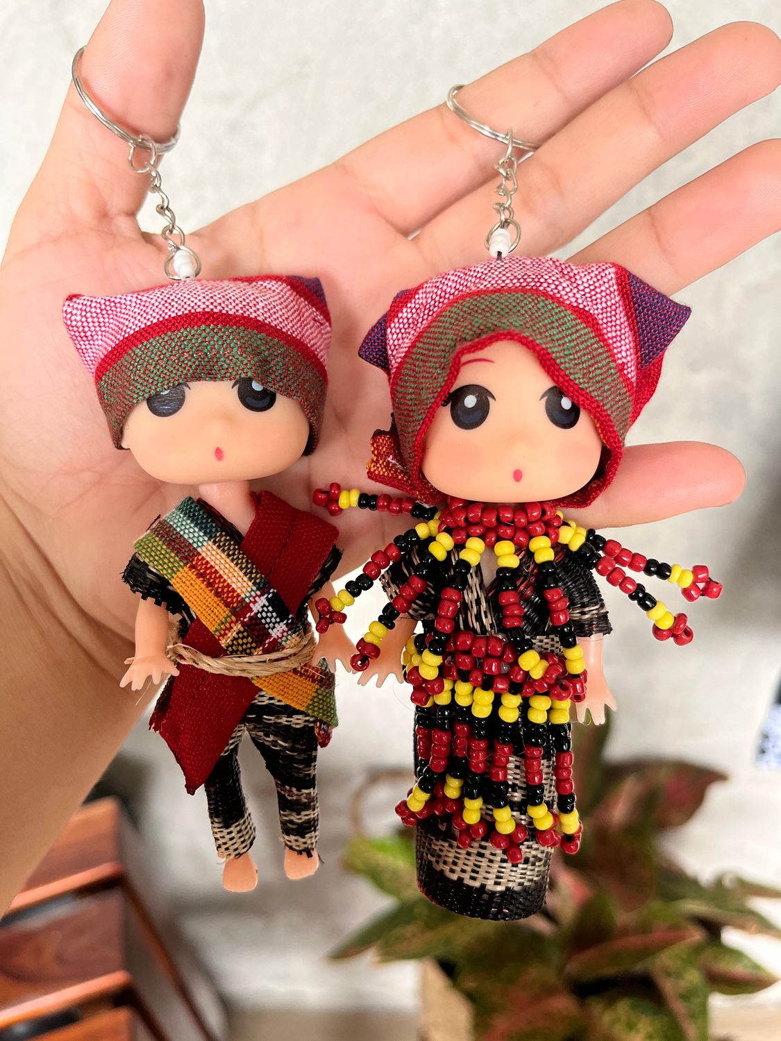 Souvenir. T'BOLI DOLL KEY CHAIN