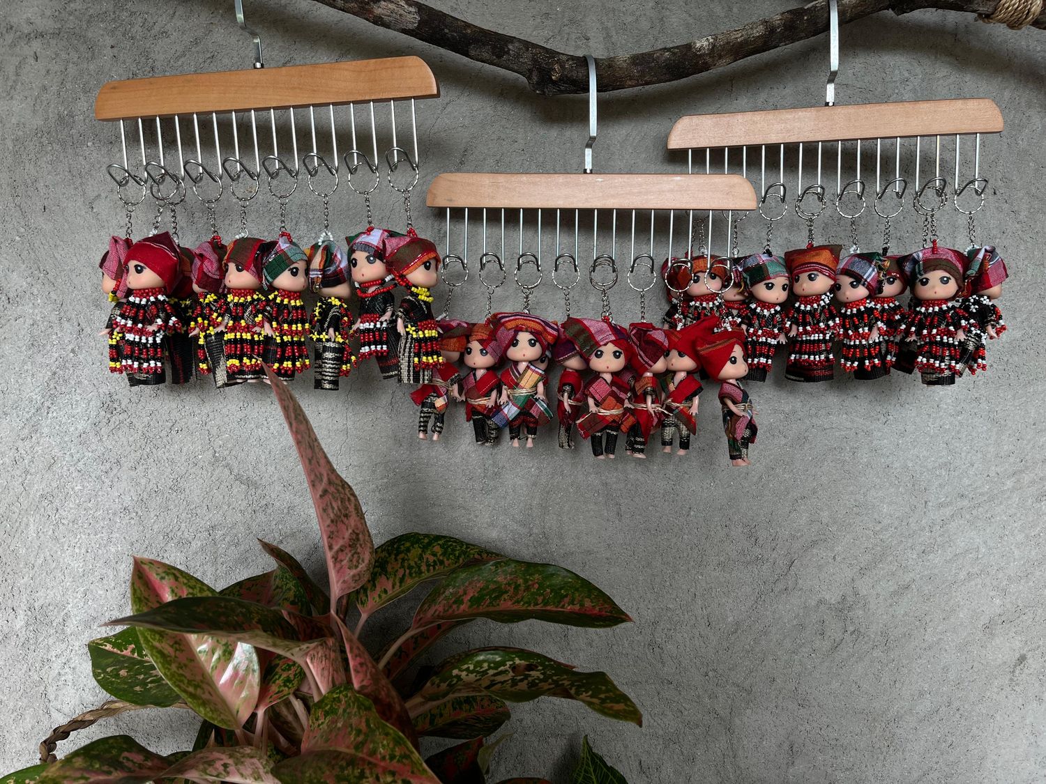 Souvenir. T'BOLI DOLL KEY CHAIN