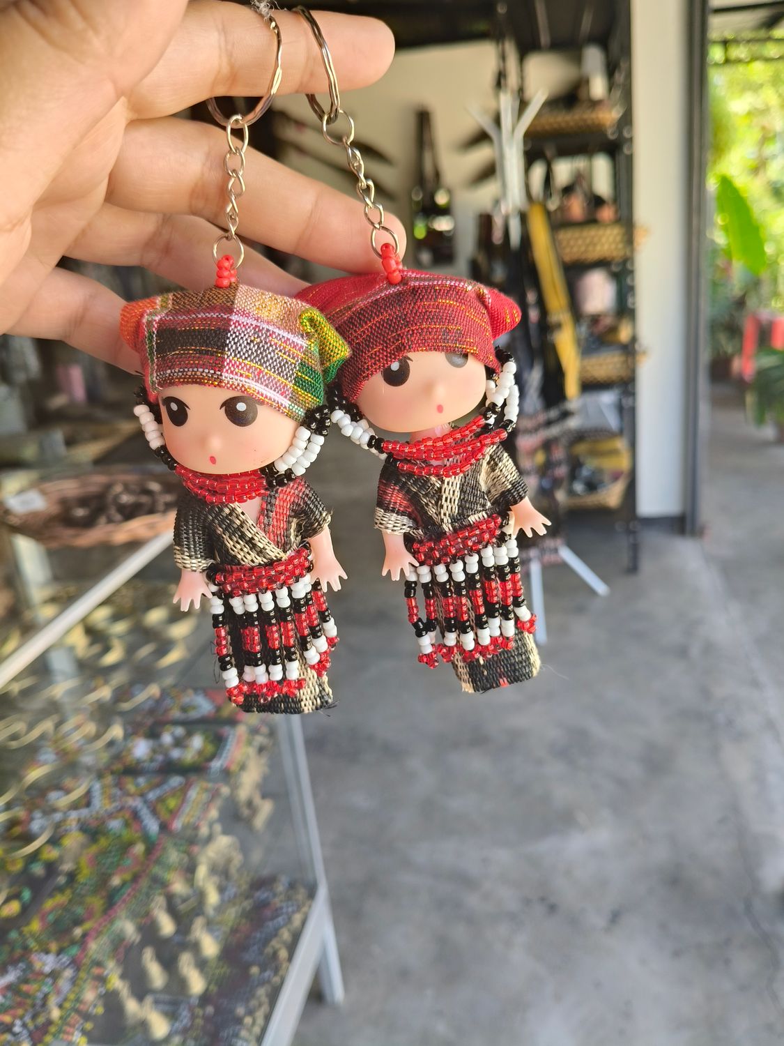 Souvenir. T'BOLI DOLL KEY CHAIN