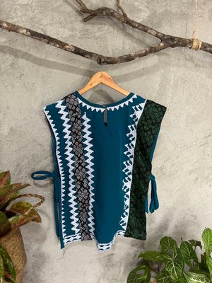 Bib Vest_13. TBOLI HAND-BEADED &amp; HAND-EMBROIDERED TOP