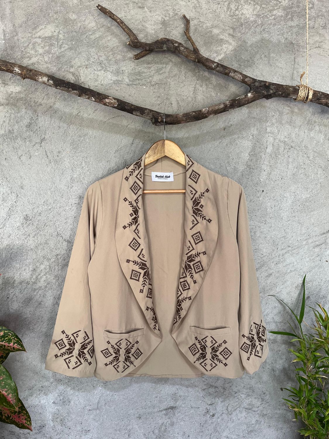 Jacket_30. T'BOLI HAND-EMBROIDERED JACKET