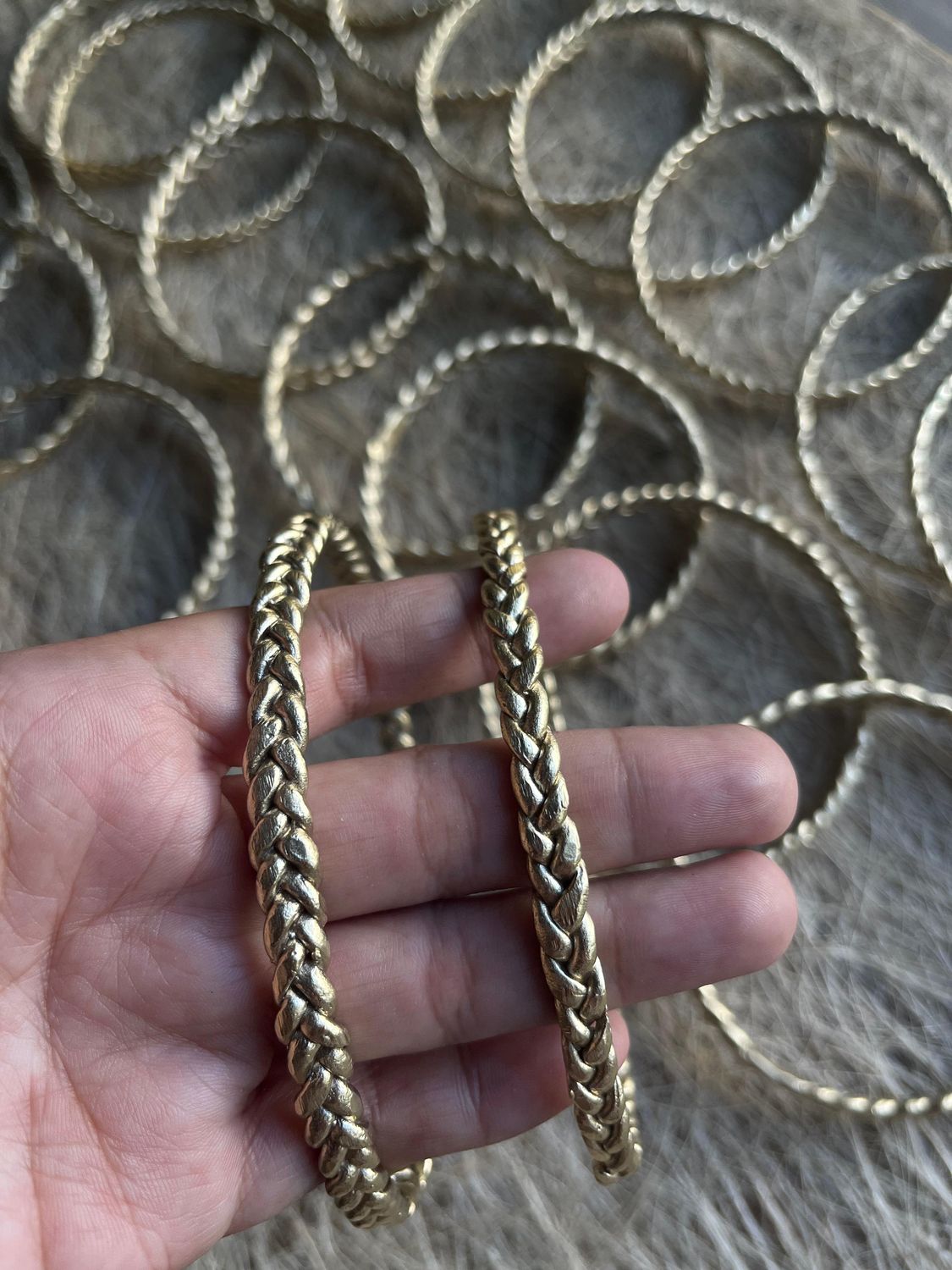 Bracelet_08. Brass Bangle/ Bracelet. SAWANG LIBUN