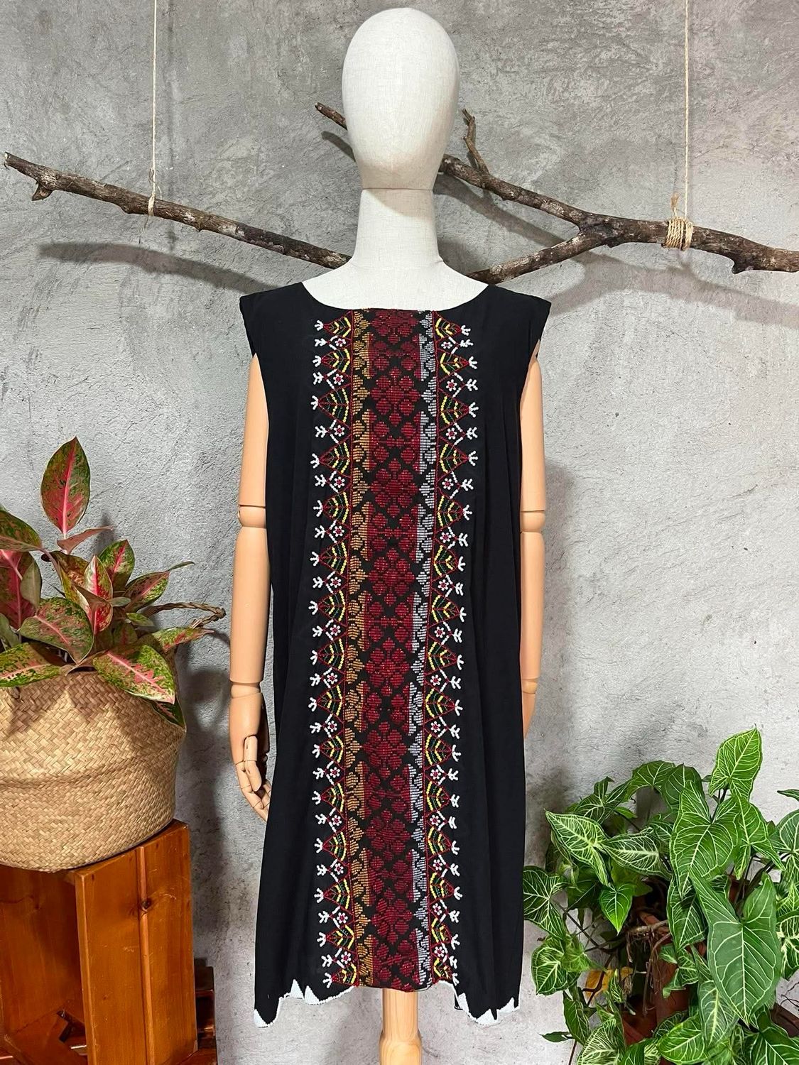 Dress_15. T'BOLI HAND-BEADED INAUL DRESS