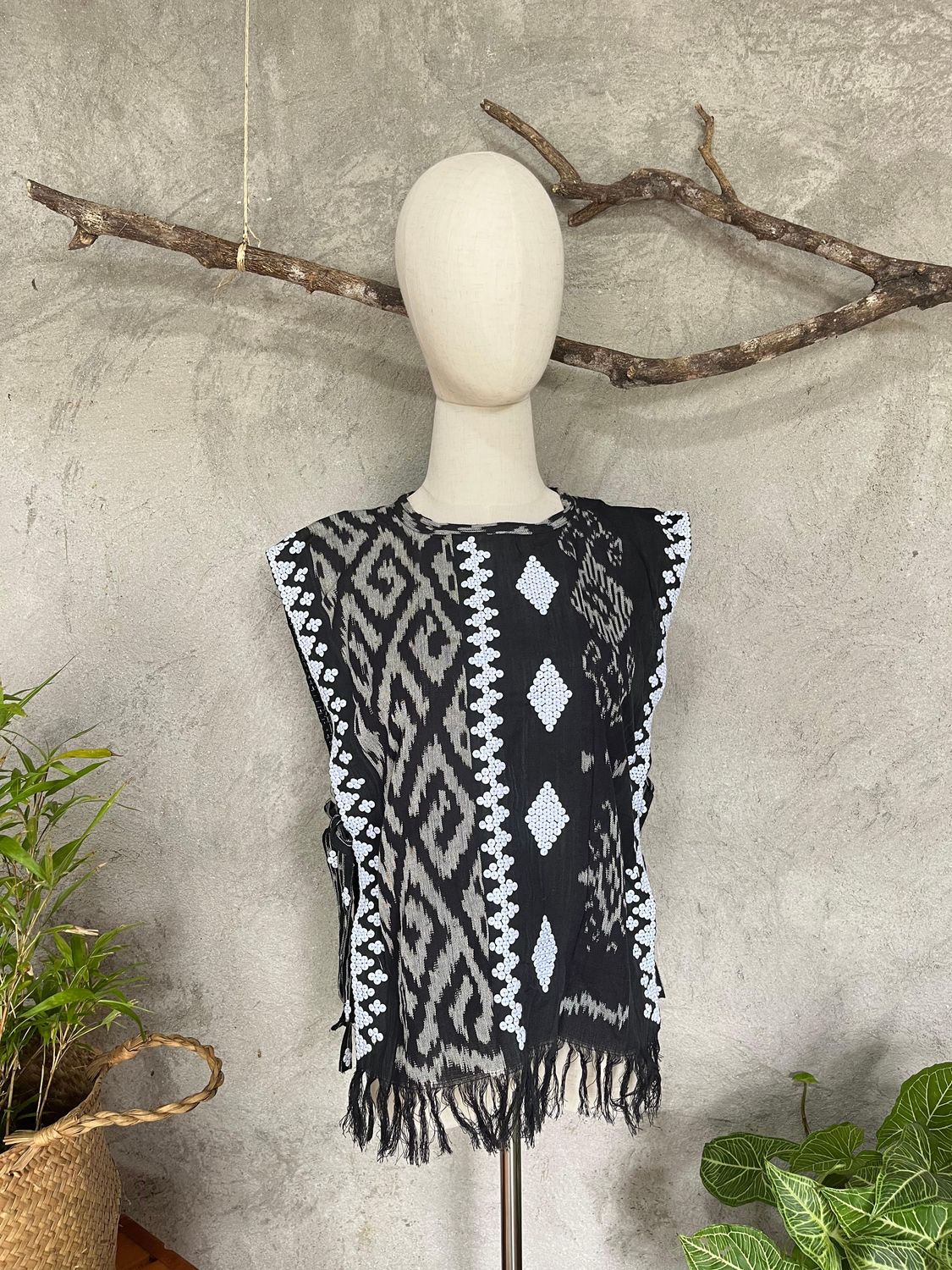 Bib Vest_15. TBOLI HAND-BEADED BIB TOP