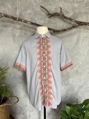 Polo_31. TBOLI HAND- EMBROIDERED POLO