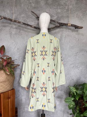 Abaya_16. T'BOLI HAND-EMBROIDERED ABAYA