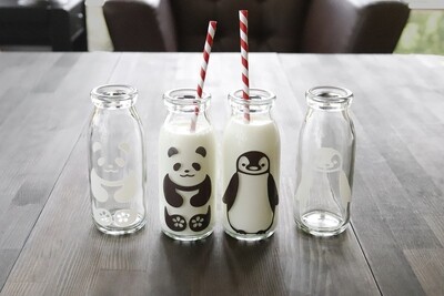日本冷感牛奶瓶系列