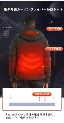 電熱Heater Jacket | 電熱ウェア ヒータージャケット