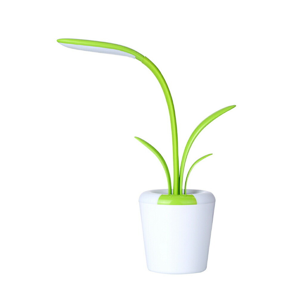 観葉植物型LED座檯燈 | 観葉植物型 LED テーブルライト, Color: 綠色
