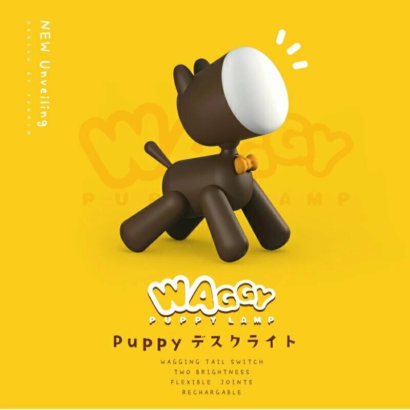 Puppy LED小夜燈 | 犬 LED ライト