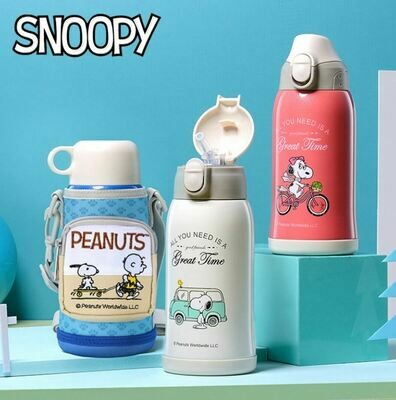 Snoopy兒童保溫瓶套裝