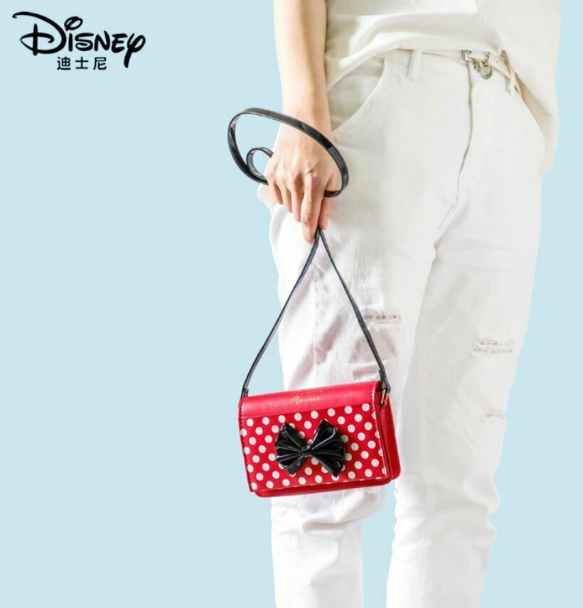 Mickey Mouse蝴蝶結斜孭包 (正版授權)