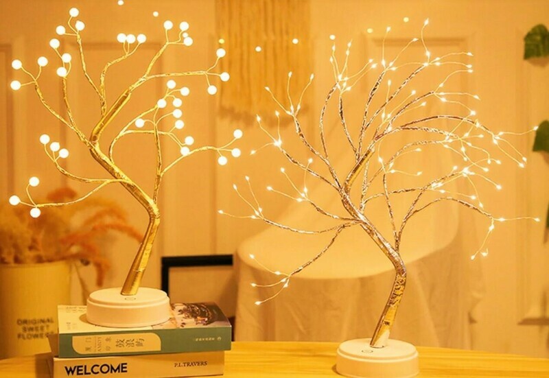 Fairy Lights Luminary Tree