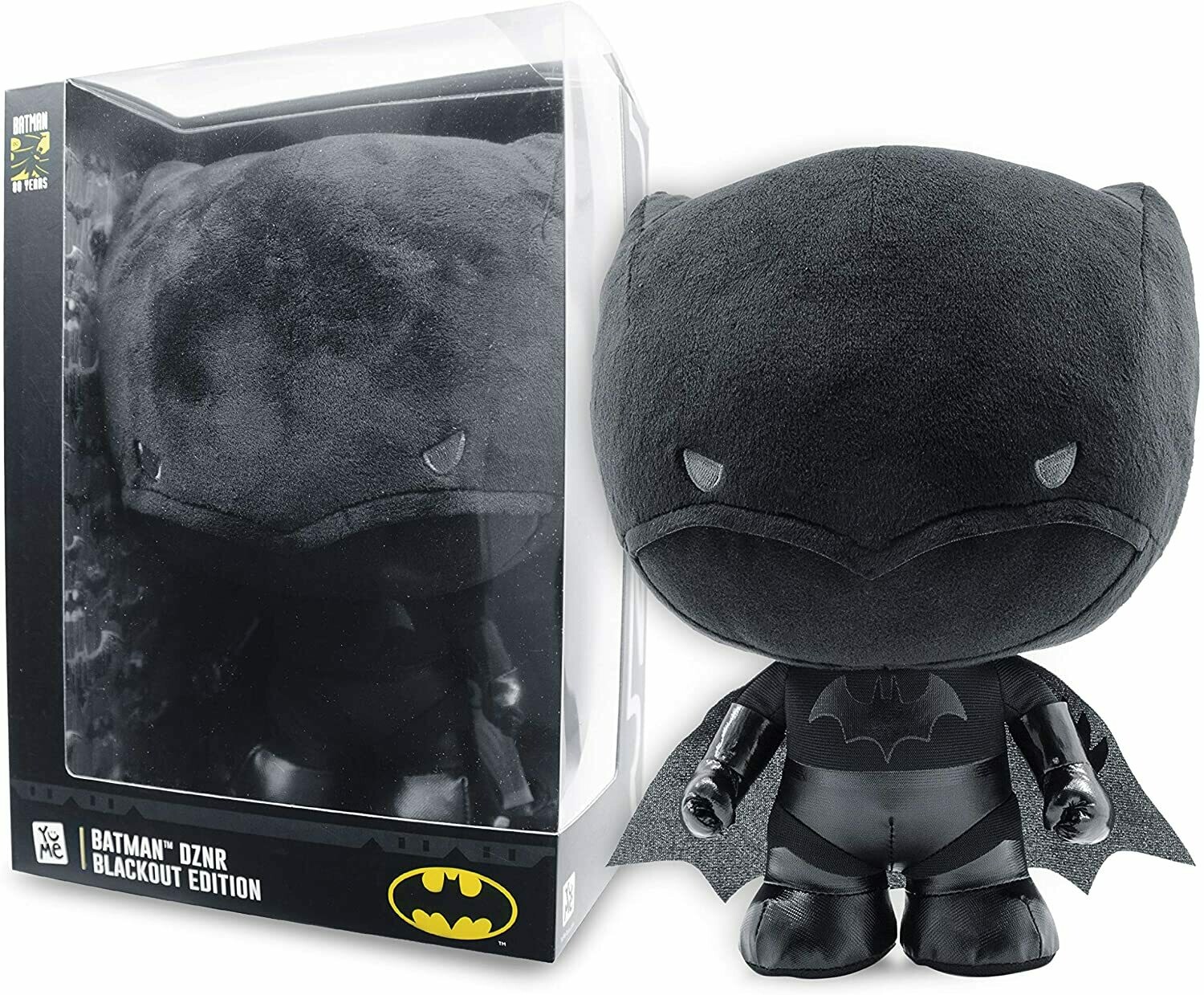 Batman80周年紀念版毛公仔 | Dznr Batman 80th Anniversary Collector Plush, Batman80周年紀念版毛公仔: Blackout